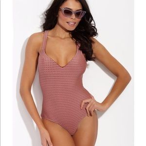 Acacia Racerback mesh one piece
